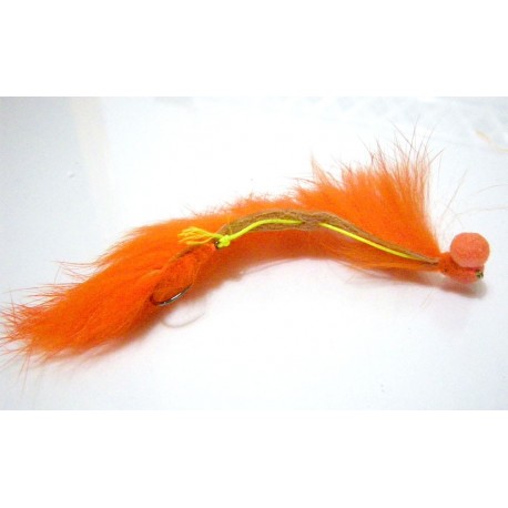 Culebrilla Conejo Orange - Mosca para la pesca en Lago