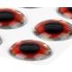 Sybai Ojos 3D Holographic : mm:5 mm, Color:Holographic Red
