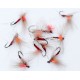 HV28 Baron Rojo Rite 13  Mosca Seca High Visibility