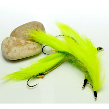 Culebrilla Conejo Oliva - Mosca para la pesca en Lago